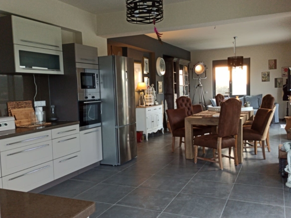 Ferienwohnung Kreta - Blick auf die Wohnküche